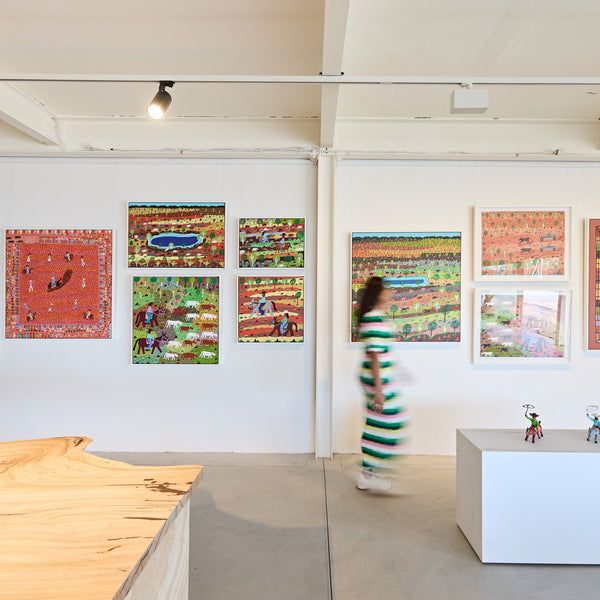 The vibrant colours of East Arnhem Land: Meet our new Gallery resident, Jill Daniels