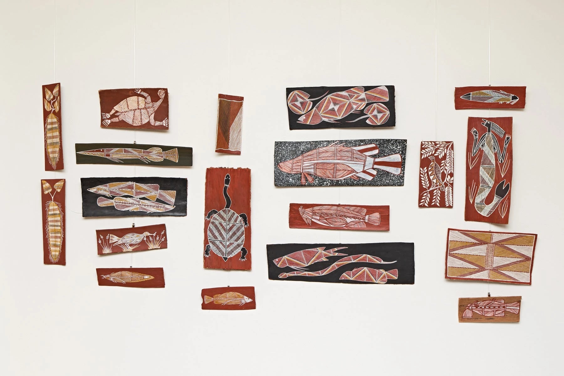 Torres Strait Islander Aboriginal Bark Art First Nations Bark