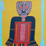 Painting - Wally Wilfred - Dhapi Ceremony - 145-23