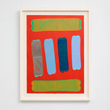 Painting - Wally Wilfred - Ŋaraka (Bones) - 243-23
