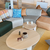 Curved Quadrant Soft Sofa - Large Single (800 radius, 45 degree)