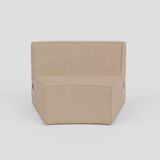 (Cover Only) Curved Quadrant Soft Sofa - Small Single