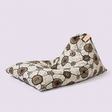 Dali Dyalgala Beanbag Cover - Meeting Places 2 by Penny Evans