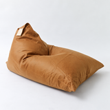 Bean Bag Cover - Tan Leather