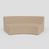 (Cover Only) Curved Quadrant Soft Sofa - Double
