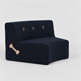 Curved Quadrant Soft Sofa - Large Single (800 radius, 45 degree)