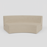 (Cover Only) Curved Quadrant Soft Sofa - Double