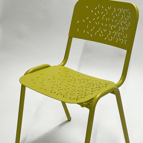 Jim Outdoor Chair - Yellow Ochre