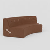 (Cover Only) Curved Quadrant Soft Sofa - Double