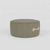 Curved Quadrant Soft Modular Sofa - Round Ottoman