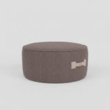Curved Quadrant Soft Modular Sofa - Round Ottoman