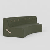 (Cover Only) Curved Quadrant Soft Sofa - Double