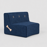 Curved Quadrant Soft Sofa - Small Single (1200 radius)