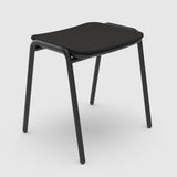 Jake Black Stool (without back)