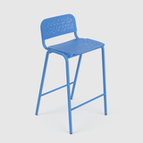 Jim Medium Outdoor Stool With Back (650H)