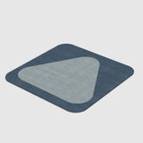 Budbili (Possum Skin Rug) Junior Rug - Pack of 2 (Solid & Inverse)