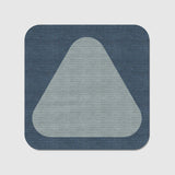Budbili (Possum Skin Rug) Junior Rug - Pack of 2 (Solid & Inverse)