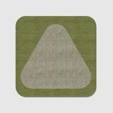 Budbili (Possum Skin Rug) Junior Rug - Pack of 2 (Solid & Inverse)