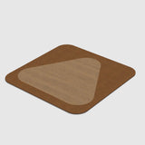Budbili (Possum Skin Rug) Junior Rug - Pack of 2 (Solid & Inverse)