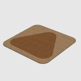 Budbili (Possum Skin Rug) Junior Rug - Pack of 2 (Solid & Inverse)