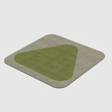 Budbili (Possum Skin Rug) Junior Rug - Pack of 2 (Solid & Inverse)