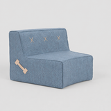 Curved Quadrant Soft Sofa - Small Single (1200 radius)