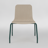 Guwal Veneer Chair on Glides - Senior