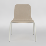 Guwal Veneer Chair on Glides - Senior