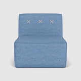 Refurbished Quadrant Soft Single Sofa - (Select your own fabric)