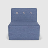 Refurbished Quadrant Soft Single Sofa - (Select your own fabric)