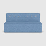 Standard Quadrant Soft Modular Sofa - Double - Denim