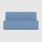Refurbished Quadrant Soft Double Sofa - (Select your own fabric)