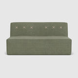Refurbished Quadrant Soft Double Sofa - (Select your own fabric)