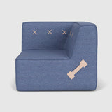 Refurbished Quadrant Soft Corner Sofa - (Select your own fabric)