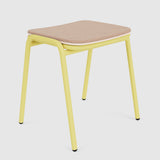 Jake Low Stool Upholstered