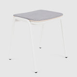 Jake Low Stool Upholstered