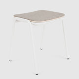Jake Low Stool Upholstered