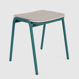 Jake Low Stool Upholstered