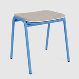 Jake Low Stool Upholstered