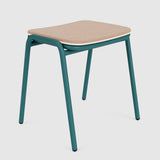 Jake Low Stool Upholstered