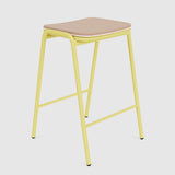 Jake Medium Stool Upholstered