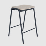 Jake Medium Stool Upholstered