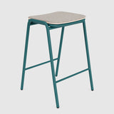 Jake Medium Stool Upholstered