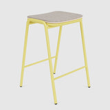 Jake Medium Stool Upholstered