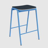 Jake Medium Stool Upholstered