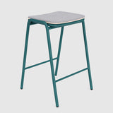 Jake Medium Stool Upholstered