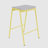 Jake Medium Stool Upholstered