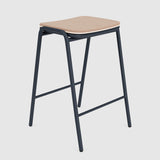 Jake Medium Stool Upholstered