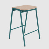 Jake Medium Stool Upholstered