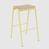 Jake High Stool Upholstered